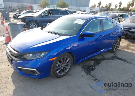 2019 Honda Civic Ex из США, поврежденный, VIN 19XFC1F32KE212661